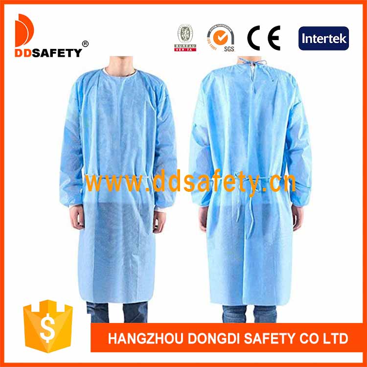 Non-woven isolation Gown